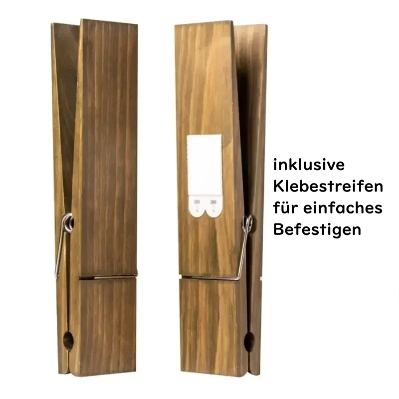 Dekorative Riesen-Wäscheklammer