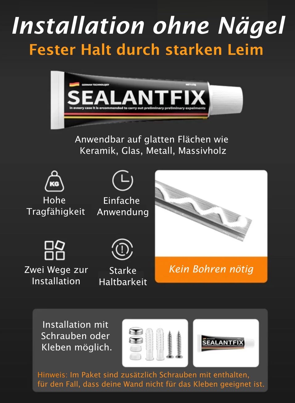 Küchenregal hängend