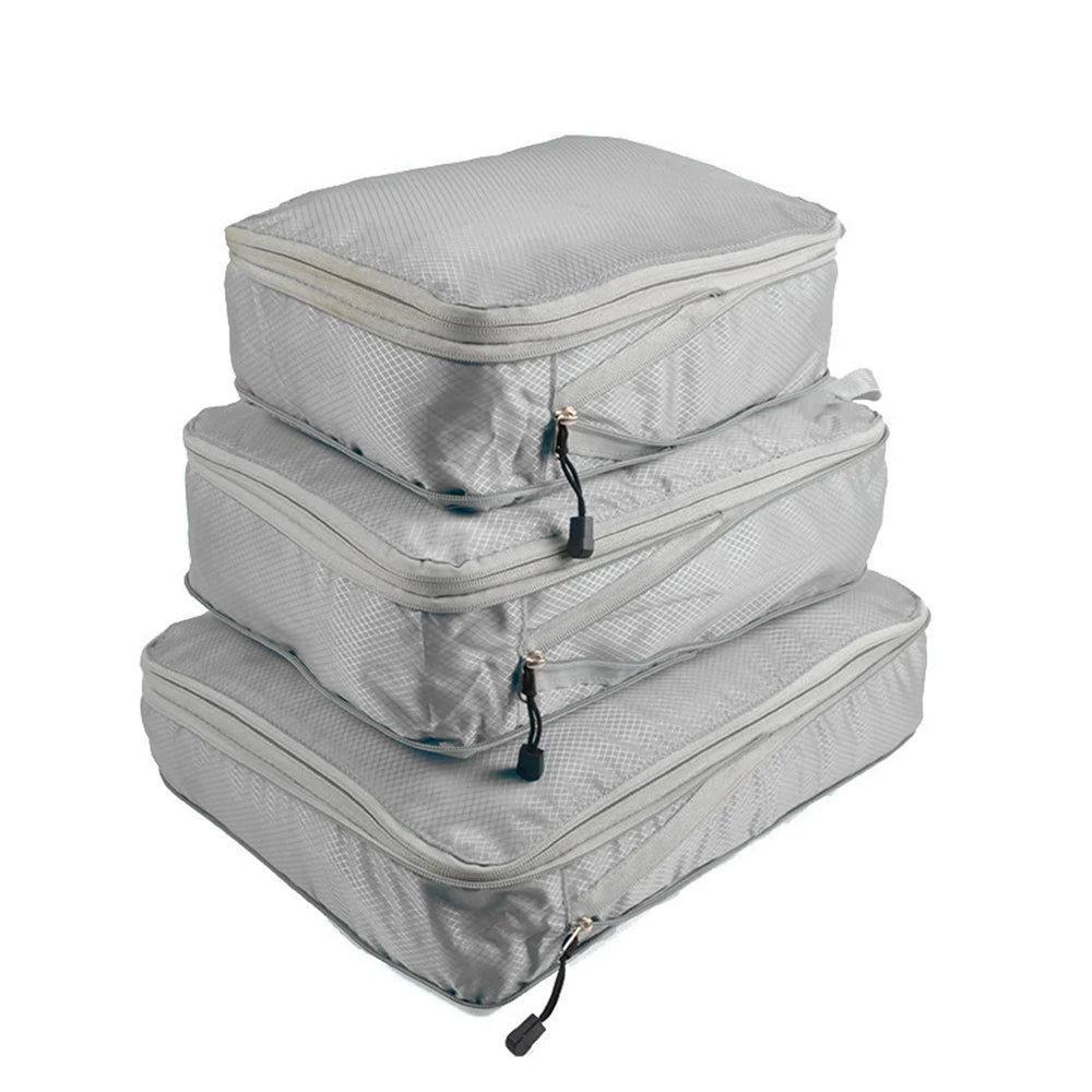 3er-Set Kompressionstaschen Packtaschen für Zuhause und Reisen