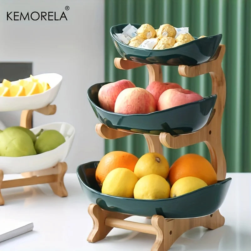 SnackEtage Obstschalen mehrstöckig KEMORELA