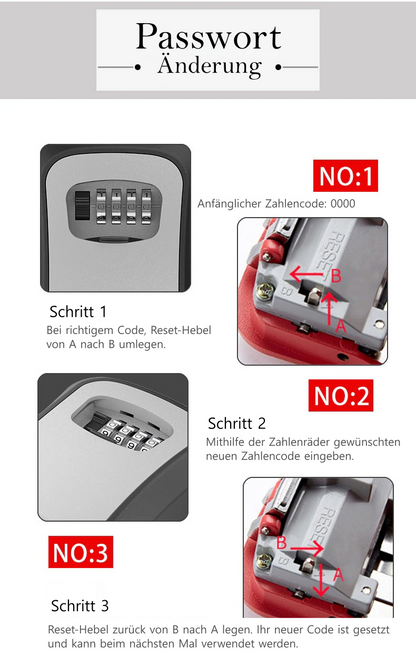 Schlüsseltresor Safe