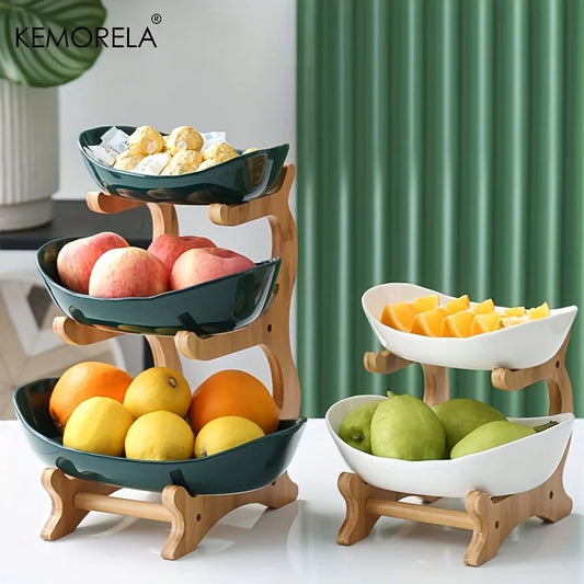 SnackEtage Obstschalen mehrstöckig KEMORELA