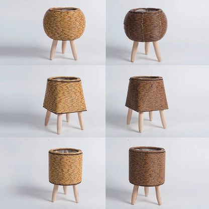 Rattan Pflanzenkörbchen